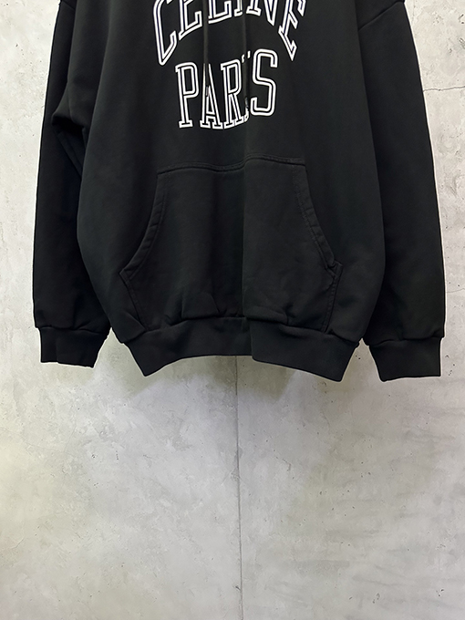 セリーヌ CELINE PARIS フロックロゴパーカー