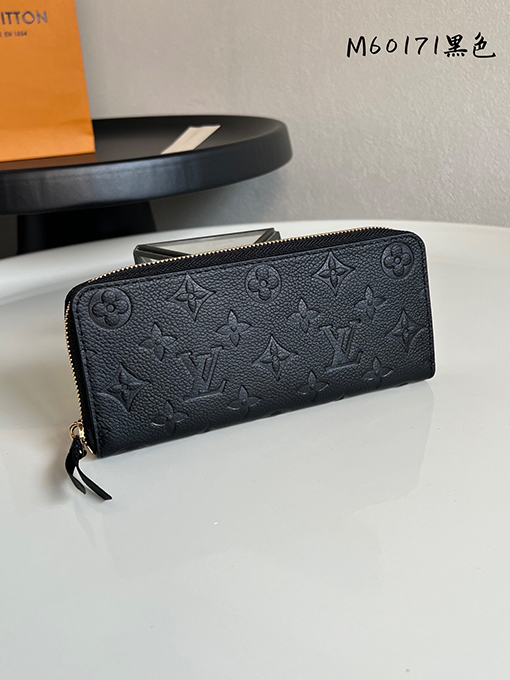 ルイヴィトン Monogram Empreinte クラシックなクレマンス ウォレット M60171