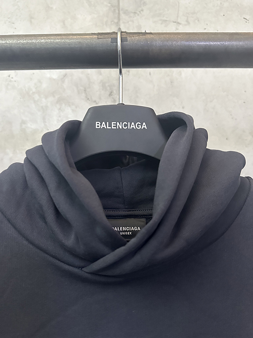 バレンシアガ Balenc1aga バスケットボール 01 刺繍プリント フード付きスウェットシャツ