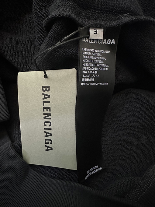 バレンシアガ Balenc1aga バスケットボール 01 刺繍プリント フード付きスウェットシャツ