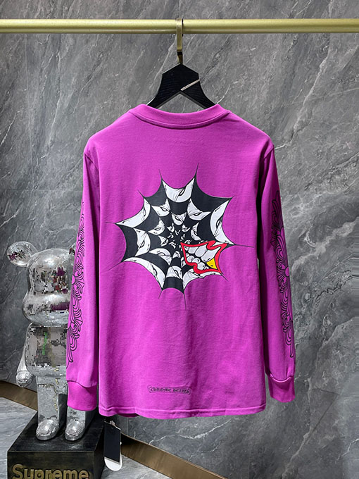 クロムハーツ Mattyboy グラフィティ スパイダーウェブ ロングスリーブシャツ
