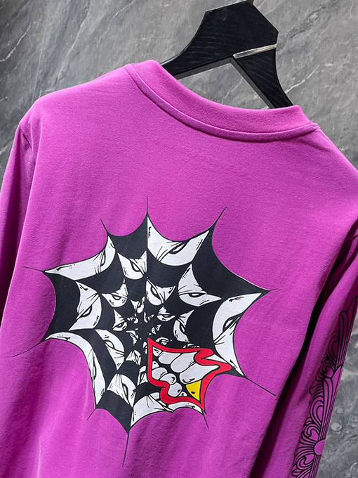 クロムハーツ Mattyboy グラフィティ スパイダーウェブ ロングスリーブシャツ