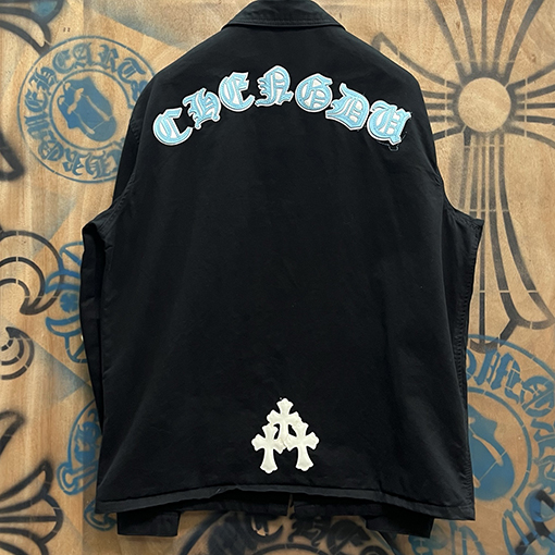 クロムハーツ パッチワークデニムジャケット