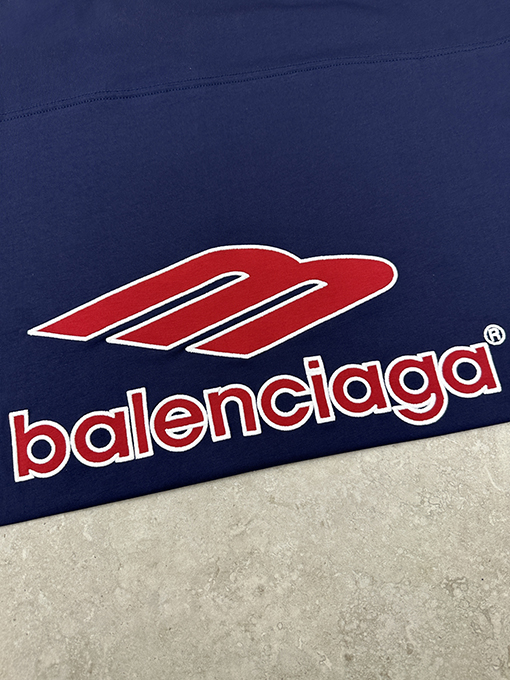 バレンシアガ Balenc1aga アメリカンフットボールの長袖シャツ