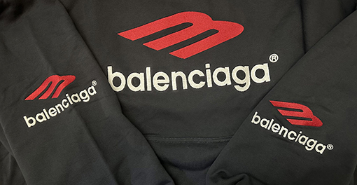 バレンシアガ Balenciaga 3M 刺繍ロゴ フード付きスウェットシャバレンシアガ Balenciaga 3M 刺繍ロゴ フード付きスウェットシャツツ