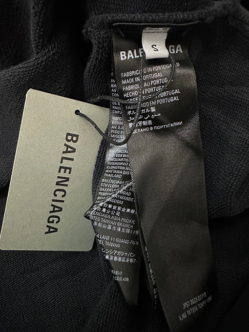 バレンシアガ Balenciaga 3M 刺繍ロゴ フード付きスウェットシャバレンシアガ Balenciaga 3M 刺繍ロゴ フード付きスウェットシャツツ