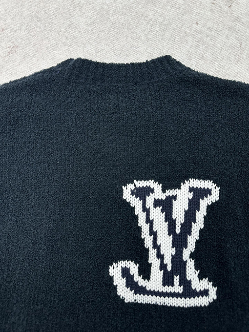 ルイヴィトン LV 新しいインレイラウンドネックシャツ