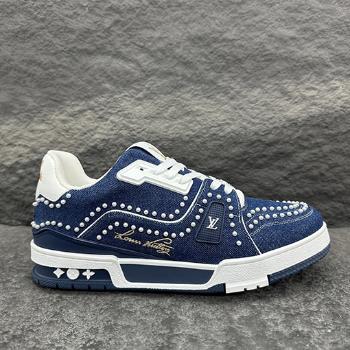 ルイヴィトン LV Trainer レトロなバスケットボールスニーカー