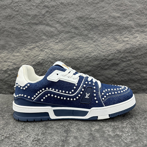 ルイヴィトン LV Trainer レトロなバスケットボールスニーカー
