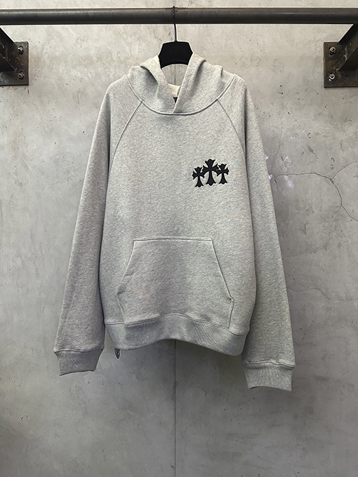 クロムハーツスーパーコピー ロゴ刺繍パーカー