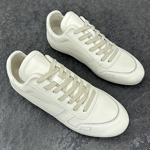 リックオウエンス CONCORDIANS MINIMAL SNEAK フルグレイン牛革スニーカー