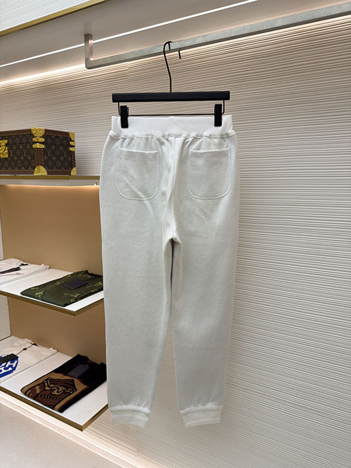 ディオール モノグラムウールとカシミアのジョガーパンツ