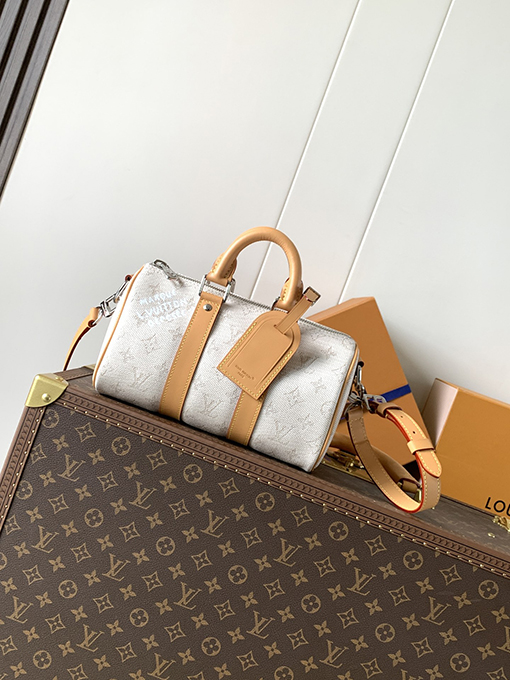 ルイヴィトン Keepall Bandoulière 25 Monogram Heritage ハンドバッグ M27161