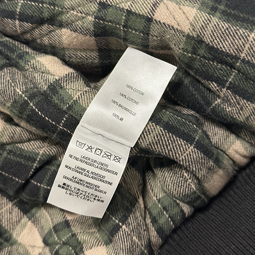 シュプリームコピー SUPREME Reflective Arc Hooded Work Jacket 反射文字デニムコットンジャケット