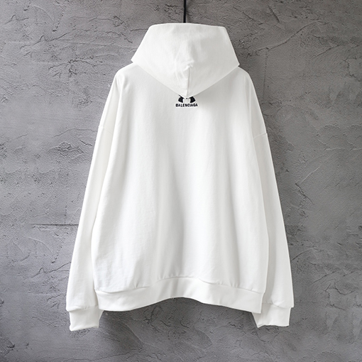 バレンシアガ Balenciaga アンダーアーマー 刺繍入り ジップアップ フード付き スウェットシャツ ジャケット