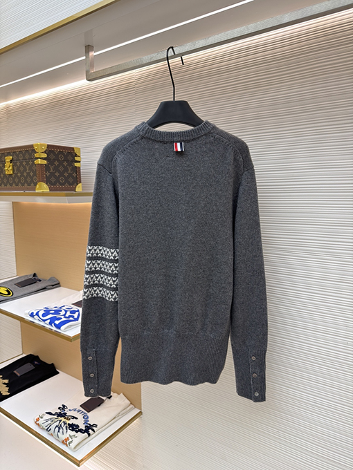 トムブラウン スノーフレークドッグウールクルーネックセーター
