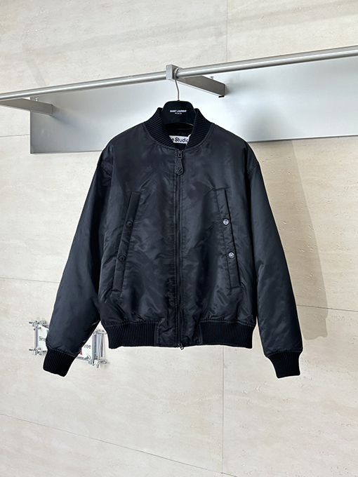 アクネストゥディオズ Acne Studios メタルジッパー ロゴ パイロットジャケット