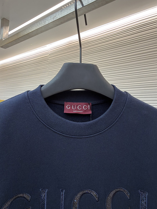 グッチスーパーコピー Gucci グリッタークルーネックスウェットシャツ