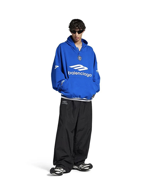 バレンシアガ BALENCIAGA 3m スキースーツシリーズ フード付きスウェットシャツ