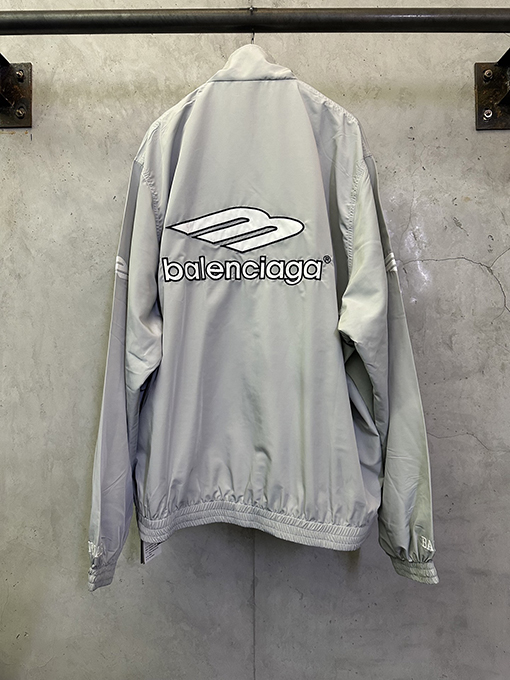 バレンシアガ BALENCIAGA Football シリーズ 3M 刺繍ナイロン カジュアル ウィンドブレーカー ジャケット
