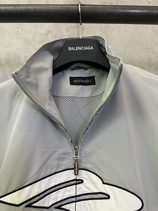 バレンシアガ BALENCIAGA Football シリーズ 3M 刺繍ナイロン カジュアル ウィンドブレーカー ジャケット