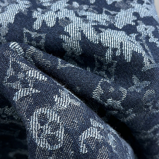 ルイヴィトン ジャカードデニム長袖シャツ