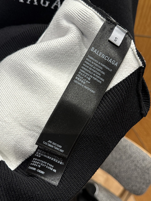 バレンシアガ BALENCIAGA ジャカードウールセーター