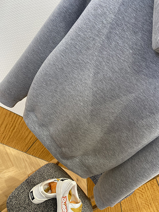 グッチ GUCCI 刺繍入りフード付きジップアップスウェットシャツジャケット