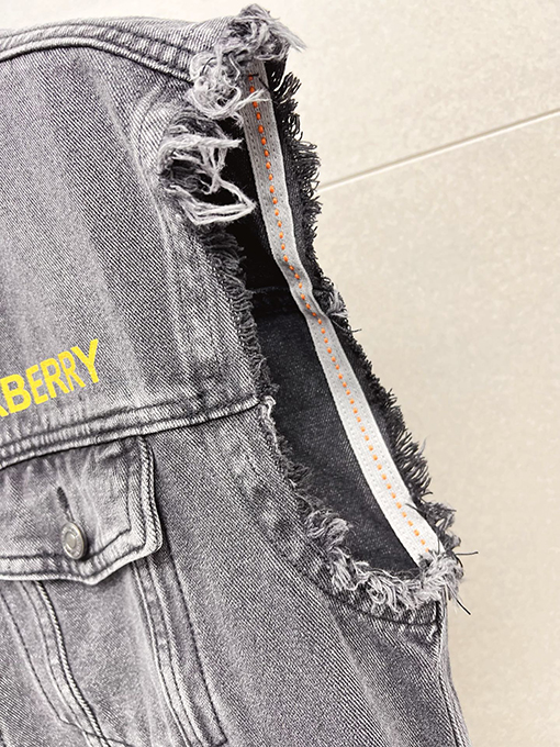 バーバリー Burberry メンズデニムベストジャケット