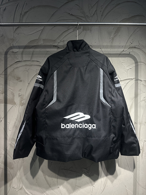 バレンシアガ Balenciaga Ski Biker Jacket 3M スキーシリーズ モーターサイクルジャケット