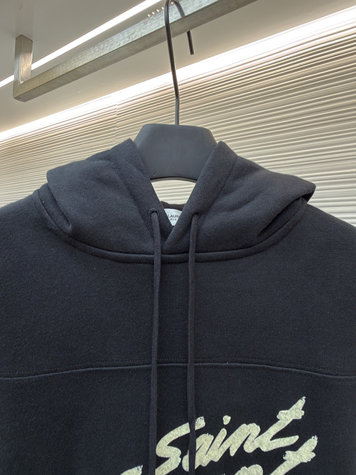 サンローランスーパーコピー SAINT LAURENT ロゴプリントパーカー