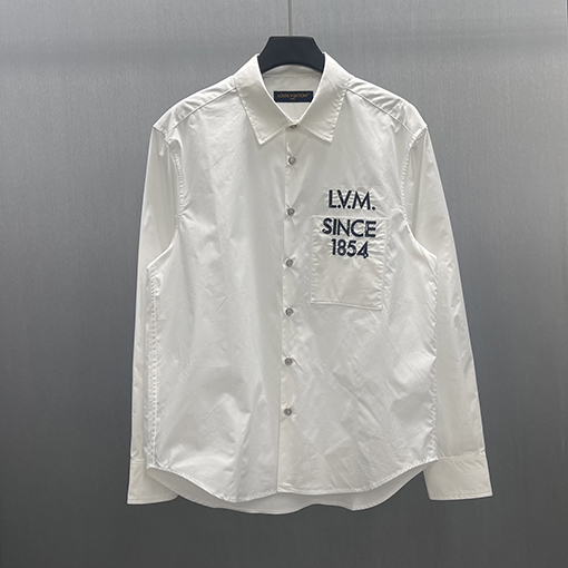 ルイヴィトン LV.M.長袖ロゴシャツ