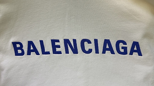 バレンシアガコピー Balenciaga オーキッド刺繍フード付きジップアップスウェットシャツジャケット