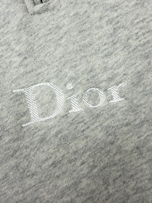 ディオール Dior 刺繍入りレターハーフジップスウェットシャツ