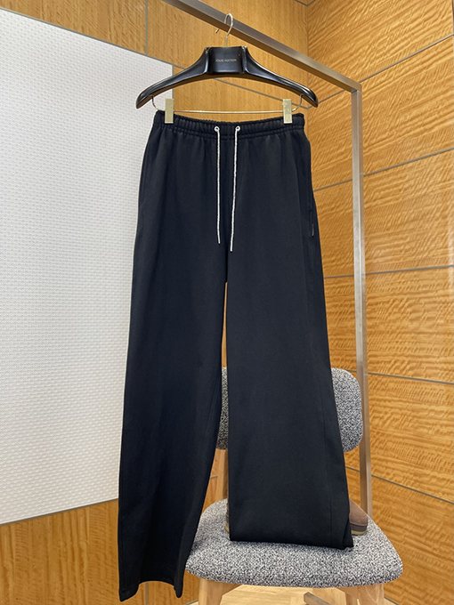 アレキサンダーワン ALEXANDER WANG ラインストーンドローストリングワイドレッグカジュアルパンツ