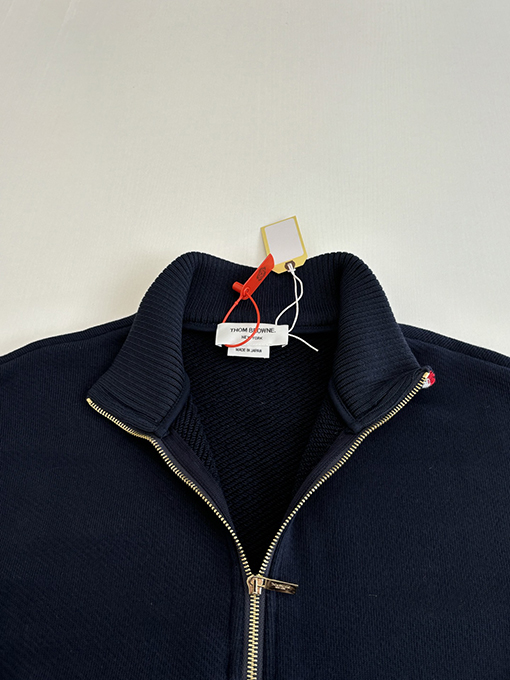 ルイヴィトン コーヒー色の刺繍入り文字入りラムウールジャケット