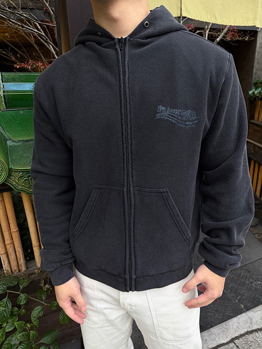 バレンシアガ BALENCIAGA コーラのぼかしプリントウォッシュジップアップジャケット