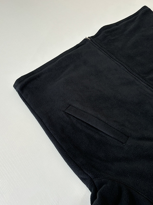 バレンシアガ Balenciaga 円形刺繍ツーウェイジッパーフード付きフリースジャケット