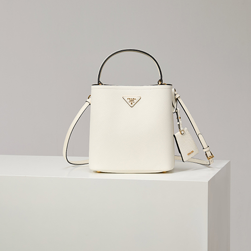 プラダ Saffiano 最新の人気レディースバケットバッグ