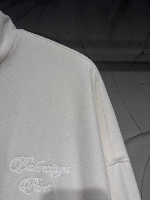 バレンシアガ Balenciaga 両面リバーシブルフリース裏地トレンチコート
