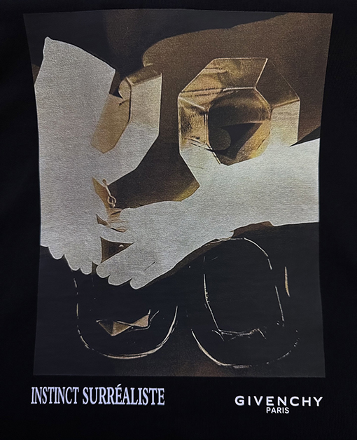 ジバンシイ プリントクルーネック半袖Tシャツ