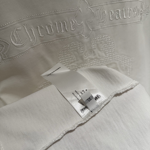 クロムハーツコピー 新モデル刺繍の半袖Tシャツ