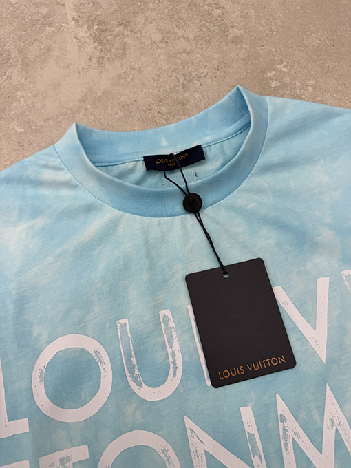 ルイヴィトン LV タイダイプリント半袖Tシャツ