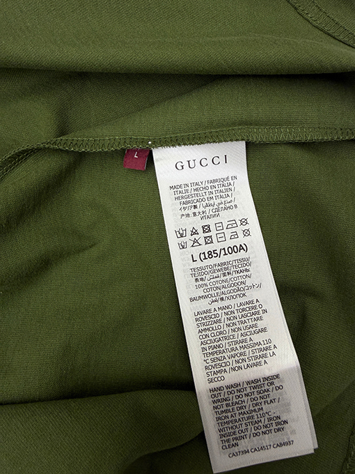 グッチ Gucci 刺繍半袖Tシャツ
