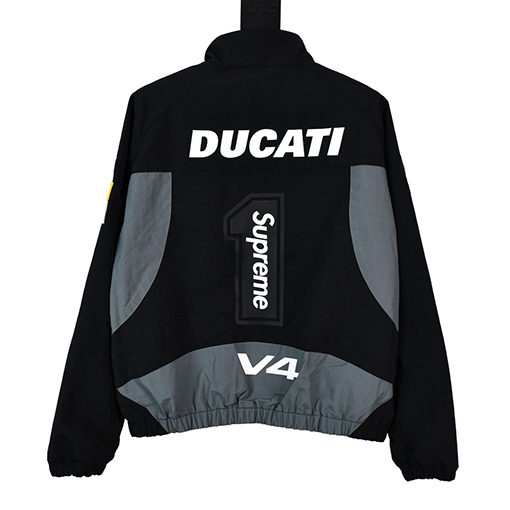 シュプリームスーパーコピー Supreme Track Jacket コラボレーシングスーツ制服ジャケット