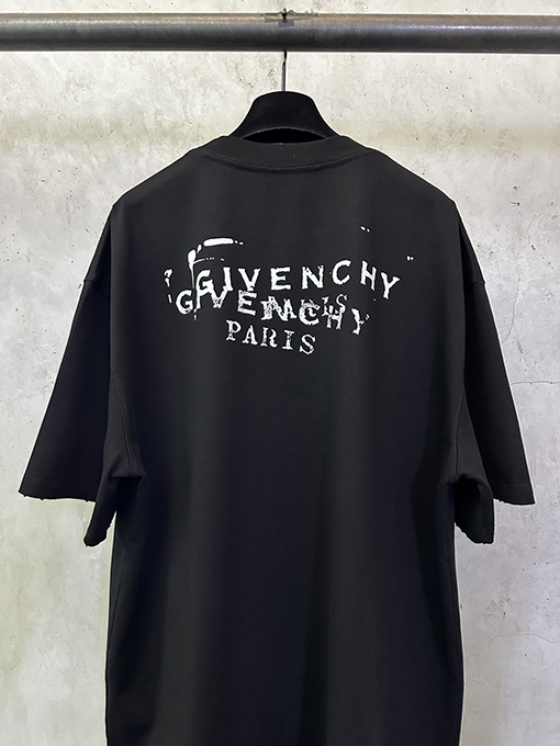 ジバンシイ Givenchy Stamp レタープリント半袖Tシャツ