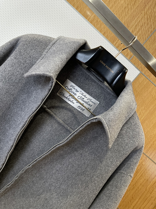 アクネストゥディオズ Acne Studios 襟付きウール混紡ジャケット