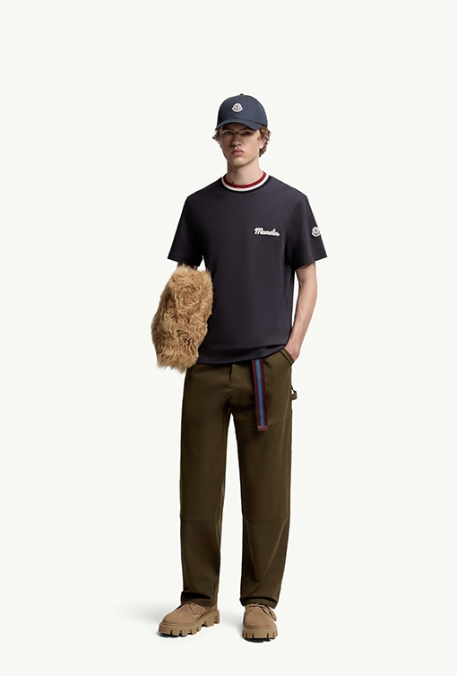 モンクレールスーパーコピー MONCLER ニット刺繍半袖Tシャツ