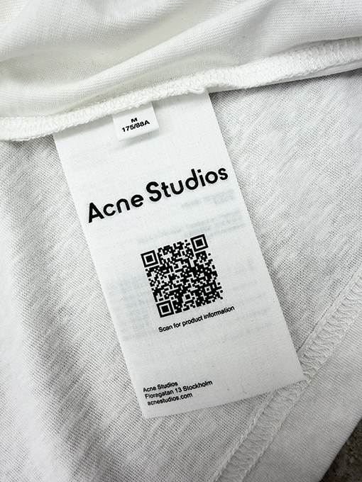 アクネストゥディオズ Acne Studios ポケットレタープリント半袖Tシャツ