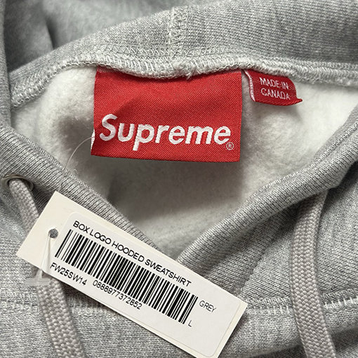 シュプリーム Supreme BOX LOGO HOODED SWEATSHIRT 刺繍ロゴパーカー